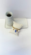 Bracelet Capri – Charms marins dorés et céramique bleue