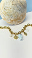 Bracelet Positano – Charms marins dorés