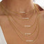 Collier Selena – Chaîne dorée & pierre lunaire délicate