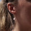 Boucles d’oreilles Lily – Fleur en coquillage naturel lambis