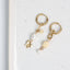 Boucles asymétriques Mariposa Jade jaune