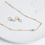 Boucles d’oreilles Léa – Larimar