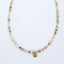 Collier Paloma – Pierres naturelles, perles et médaillon doré