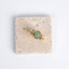Bague Eugénie – Aventurine et acier inoxydable 316L