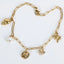 Bracelet de cheville Milos – Breloques marines et perle d’eau douce