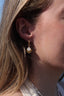 Boucles d’oreilles Luna – Créoles 4 en 1 avec pierre de lune
