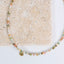 Collier Paloma – Pierres naturelles, perles et médaillon doré