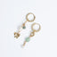 Boucles asymétriques Mariposa Aventurine
