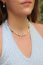 Collier Anaël – Perles d’eau douce, pierres naturelles et or rempli 14K