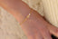 Bracelet Salomé – Citrine naturelle et perle d’eau douce