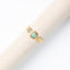 Bague LORAINE – Aventurine naturelle et acier inoxydable 316L