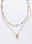 Collier Antibes chaîne satellite avec le collier Antibes en perles