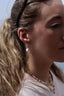 Boucles d’oreilles Lily – Fleur en coquillage naturel lambis