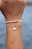 Bracelet Blanca – Pierres naturelles et perles blanches