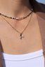 Collier de perles Asilah – Pierres naturelles, verre et perles d’eau douce
