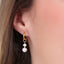 Boucles d’oreilles Clara – Perles