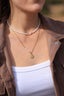 Collier Sarah – Cœur et perles d’eau douce