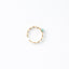 Bague LORAINE – Aventurine naturelle et acier inoxydable 316L