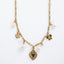 Collier Amor – Cœur, fleurs et perles d’eau douce