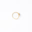 Bague Nélie– Pierre naturelle et finition dorée à l’or fin
