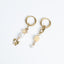 Boucles asymétriques Mariposa Jade jaune
