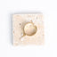 Bague Morgane – Acier inoxydable martelé et perles d’eau douce