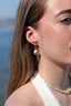 Boucles d’oreilles Luna – Créoles 4 en 1 avec pierre de lune