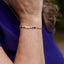 Bracelet Cassis – Pierres naturelles et chaîne mini trombone
