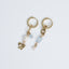Boucles asymétriques Mariposa Aquamarine