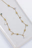 Collier Dune –  aventurine bleue, citrine & jaspe vert