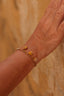 Bracelet Clémentine – Breloques fleuries et perles de culture