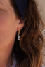 Boucles d’oreilles Porto – Petits poissons colorés et perles d’eau douce