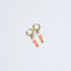 Boucles d’oreilles Porto – Petits poissons colorés et perles d’eau douce