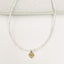 Collier Maïa – Perles de culture irrégulières 2-3 mm et pendentif doré au choix