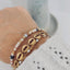 Bracelet Gaïa – Élégance bohème et douceur automnale